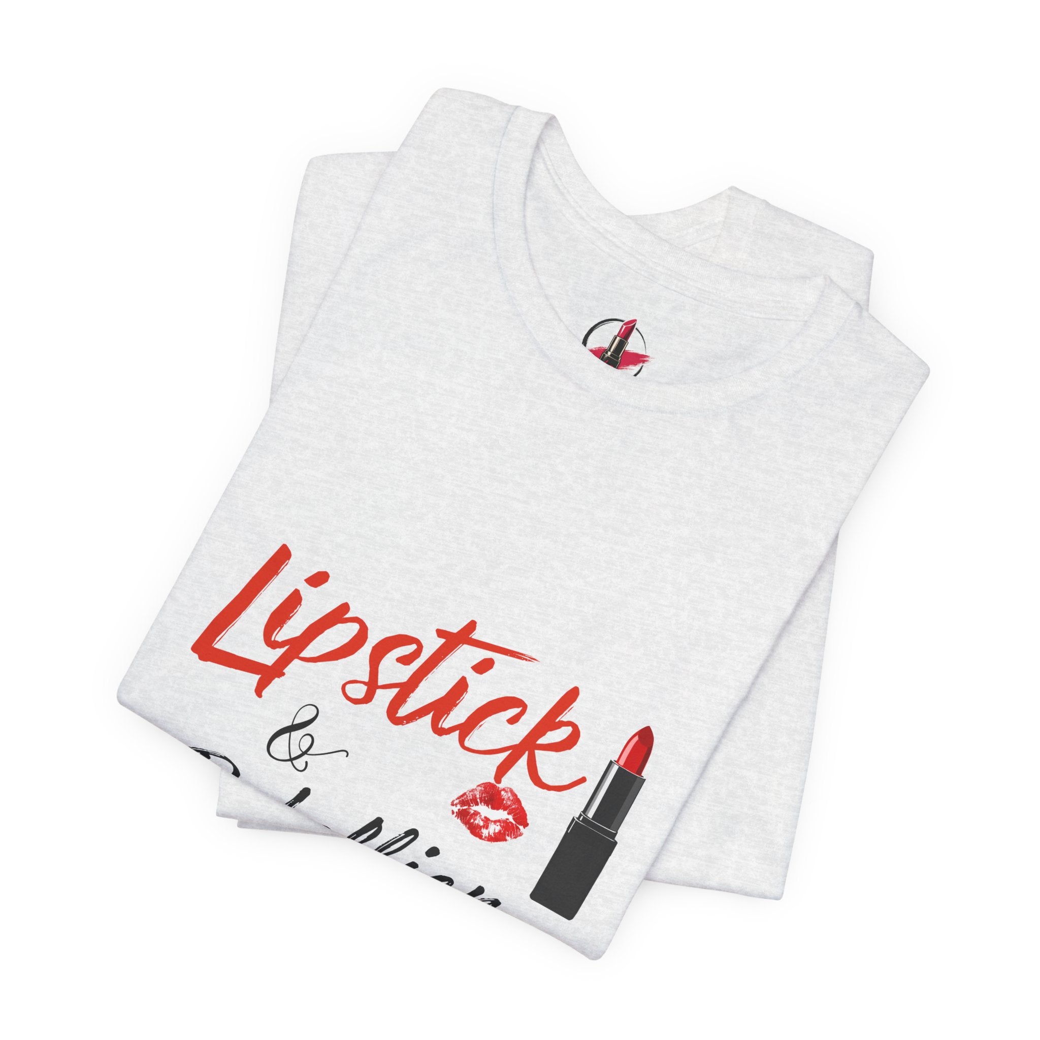 Lipstick & Rebellion Tee — Wear Your Truth Graphic T-Shirt