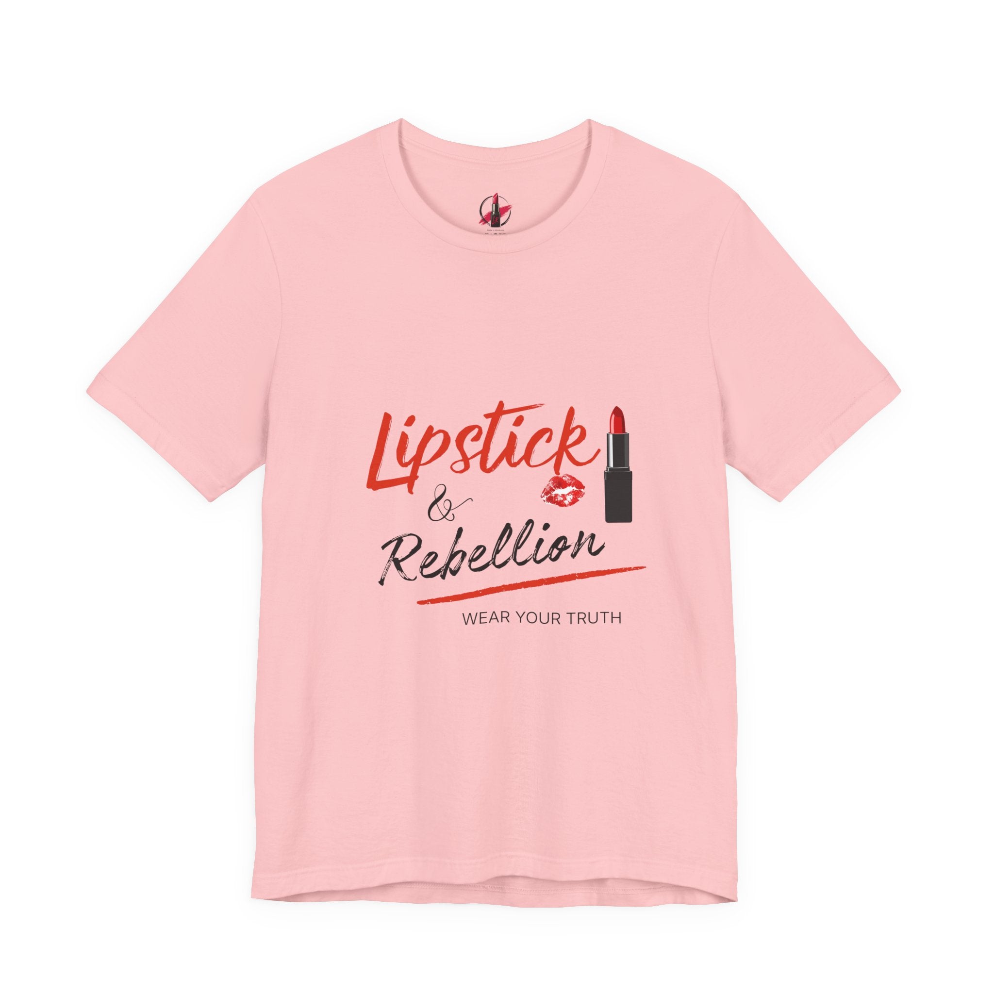 Lipstick & Rebellion Tee — Wear Your Truth Graphic T-Shirt