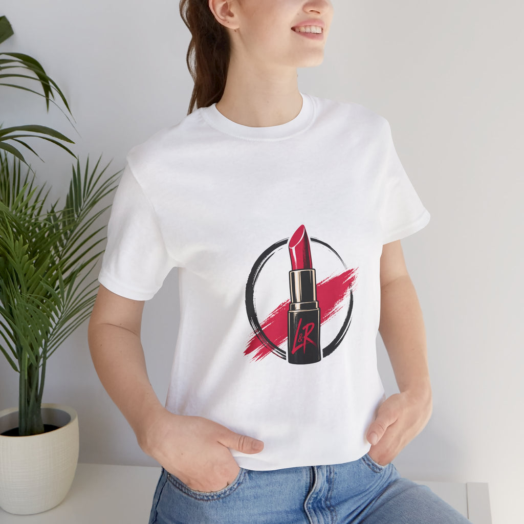 Lipstick Graphic Tee – Red Lipstick Icon T‑Shirt