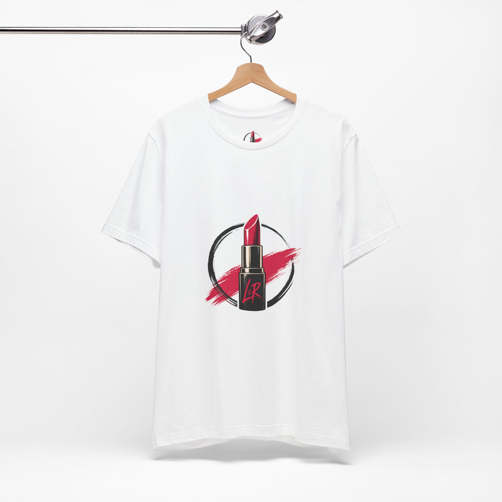 Lipstick Graphic Tee – Red Lipstick Icon T‑Shirt
