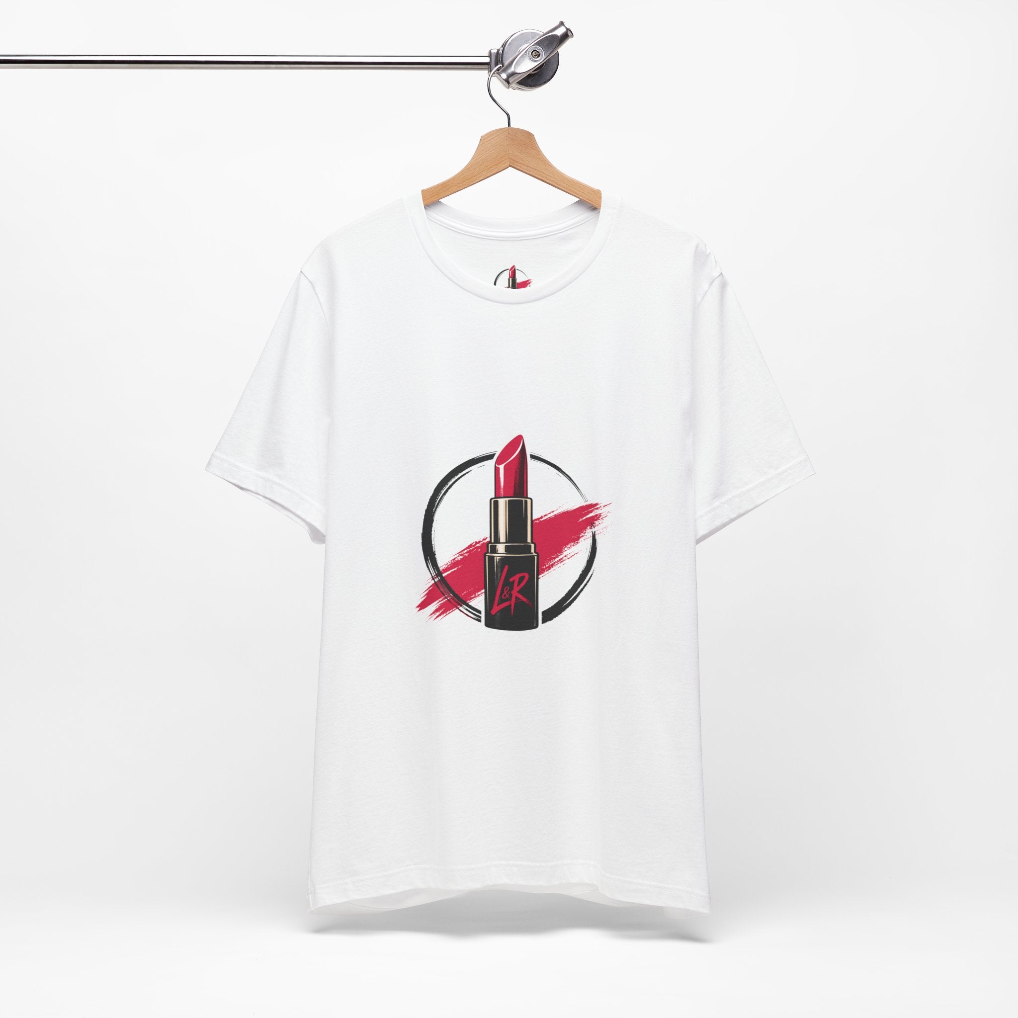 Lipstick Graphic Tee – Red Lipstick Icon T‑Shirt