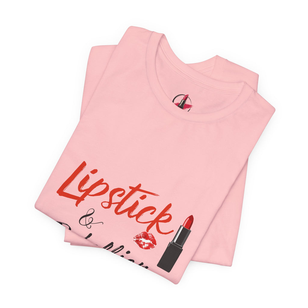 Lipstick & Rebellion Tee — Wear Your Truth Graphic T-Shirt