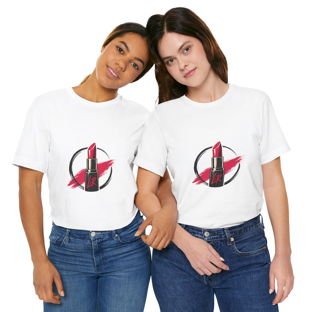 Lipstick Graphic Tee – Red Lipstick Icon T‑Shirt